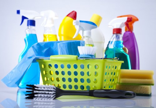 Carpet cleaning equipment and protective floor care at the start of service terms