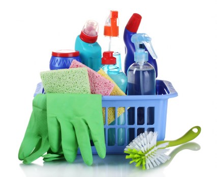 Carpet cleaning technician preparing equipment for a Dartmouth Park property